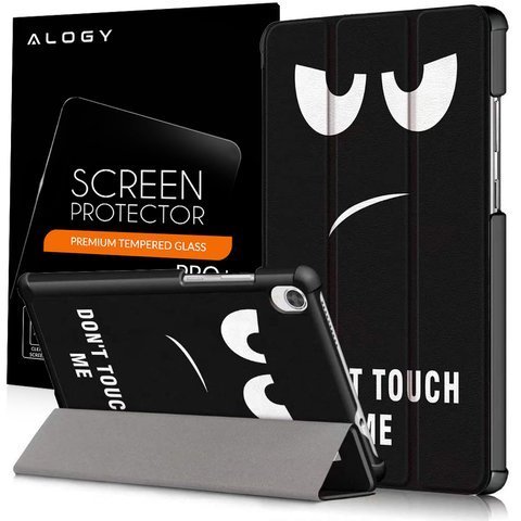 Etui na tablet Alogy Book Cover до Lenovo Tab M8 TB-8505 Don't Touch My Pad Szkło