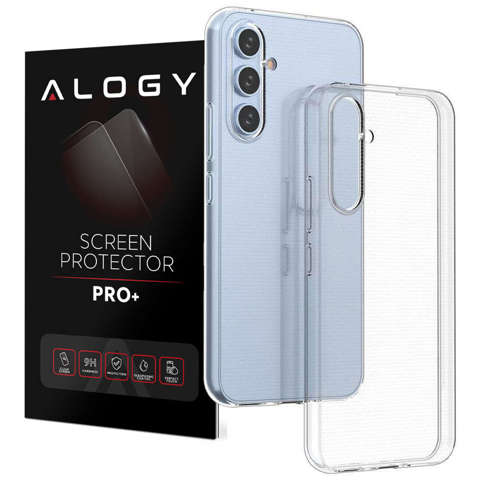 Silicone Protective TPU Case Alogy case для Samsung Galaxy A54 Clear Glass