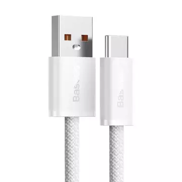 «Кабель USB до USB-C Baseus Dynamic Series, 100 Вт, 1 м (білий)»