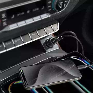 АВТОМОБІЛЬНИЙ ЗАРЯДНИЙ ПРИСТРІЙ SPIGEN EV482 ARCSTATION ESSENTIAL 48W ЧОРНИЙ