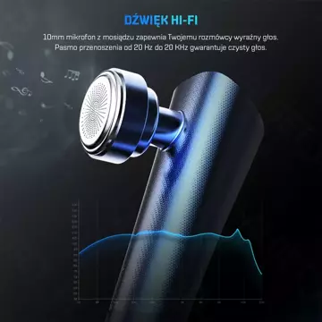 Автомобільні навушники ROCK SPACE Torch Blue Bluetooth