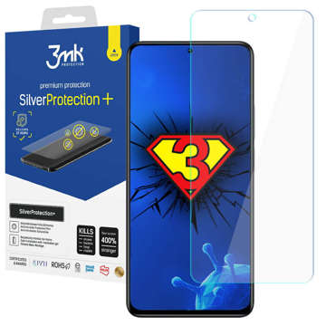 Антивірус на весь екран фольга Silver Protection 3mk 7H для Xiaomi Redmi Note 11 5G