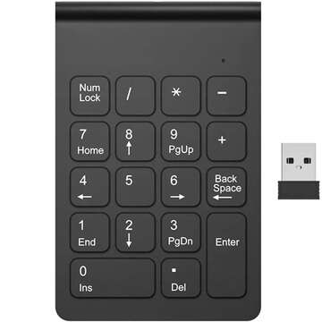 Бездротова USB-цифрова клавіатура для ноутбука Alogy Wireless KeyPad