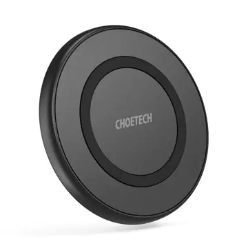 Бездротовий зарядний пристрій Choetech Qi 10W USB кабель - micro USB чорний (T526-S)