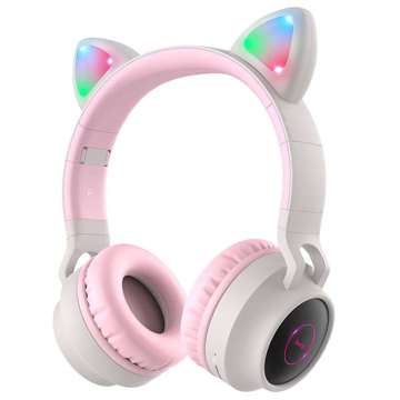 Бездротові навушники HOCO W27 Cat Ear Wireless Grey