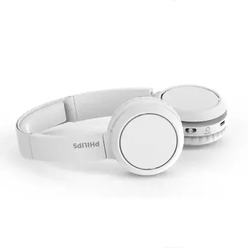 Бездротові Bluetooth накладні навушники Philips Tah4205wt білі