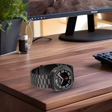 Браслет з нержавіючої сталі для Samsung Galaxy Watch Ultra (47 мм) Titanium