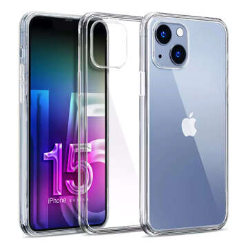 Броньований чохол для iPhone 15 3mk Armor Case Clear захисне заднє прозоре скло