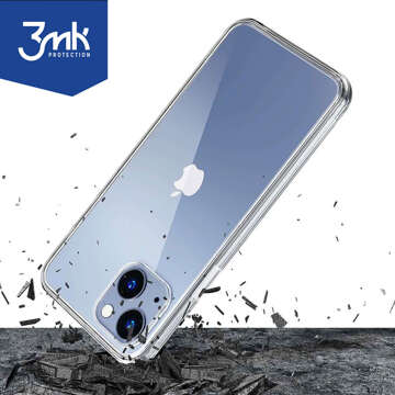 Броньований чохол для iPhone 15 3mk Armor Case Clear захисне заднє прозоре скло