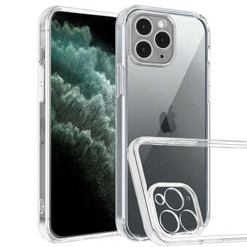 Броньований чохол Alogy Hybrid Case with camera cover для Apple iPhone 11 Pro Transparent