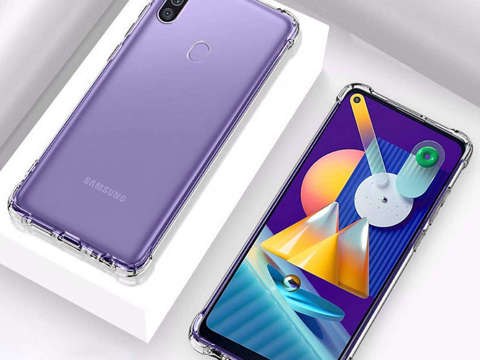 Броньований чохол ShockProof Alogy для Samsung Galaxy M11 / A11 прозорий