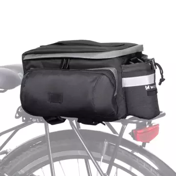 Велосипедна сумка Wozinsky з плечовим ременем 6л чорна (WBB3BK)