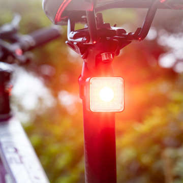 Велосипедний ліхтар 2в1 Alogy Bike Rear Front Light Smart Bike Lightlight Водонепроникний передній і задні ліхтарі 120lm IP66