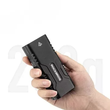 Велосипедний ліхтар Rockbros 24310002001 850 лм з функцією powerbank USB-C - кабель USB-A - чорний