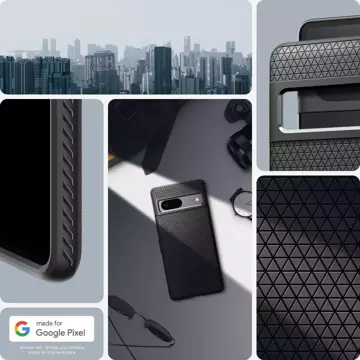 Використовуйте телефон Spigen Liquid Air для Google Pixel 7 Matte Black