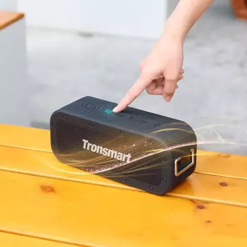 Водонепроникна бездротова Bluetooth колонка Tronsmart Force X 60W чорна