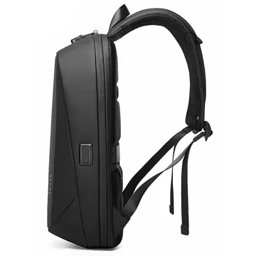 Водонепроникний рюкзак Bange для ноутбука 15.6" Travel 47x30x12.5 cm for Work School Airplane Men's Women's USB Anti-theft TSA Code Black