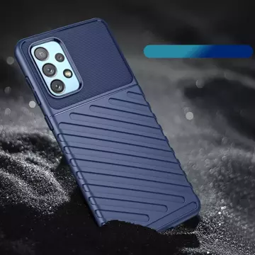 Гнучкий броньований чохол Thunder Case для Samsung Galaxy A73 синій