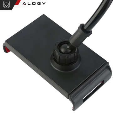 Гнучкий тримач для телефону, планшета 7" Alogy Flexible Arm for desktop flexible arm black