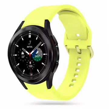 Гумовий ремінець Iconband для Samsung Galaxy Watch 4/5/5 Pro (40/42/44/45/46 мм) жовтий