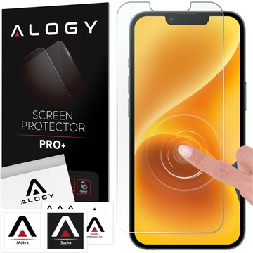 Гібридне скло для екрану Apple iPhone 13 Pro Alogy Flexi Glass 9H Case Friendly плоский екран