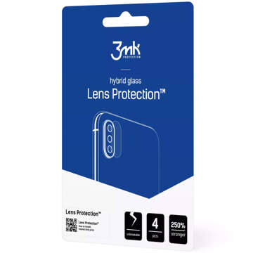 Гібридне скло для Xiaomi Poco X6 Pro 5G Camera Lens Protector 3mk Lens Protection 4x Set