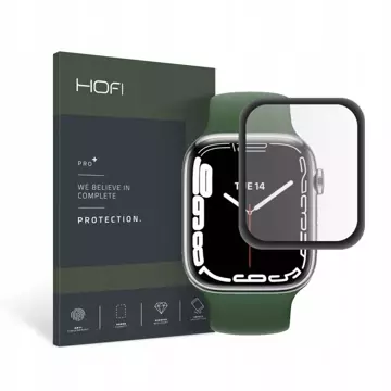 Гібридне скло hofi hybrid pro apple watch 7/8 (45 мм) чорне