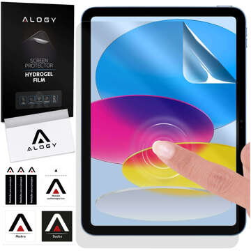 Гідрогелева планшетна захисна плівка для Apple iPad 10.9 10 gen 2022 Alogy hydrogel