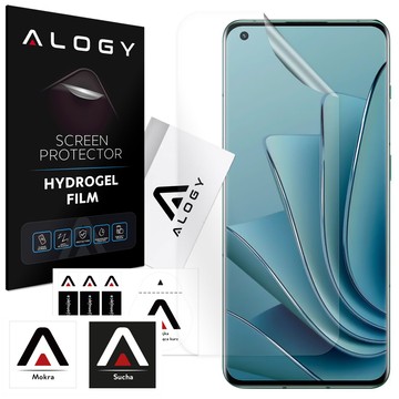 Гідрогелева плівка для OnePlus 10 Pro, захисна плівка для екрану телефону Alogy Hydrogel Film