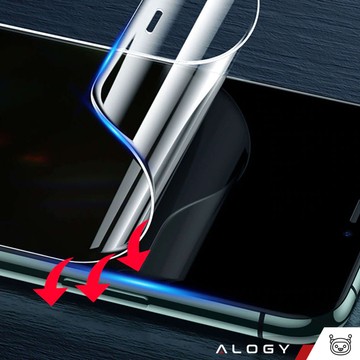 Гідрогелева плівка для iPhone 13 Pro, захисна плівка для екрану телефону Alogy Hydrogel Film