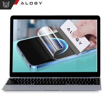 Гідрогелева плівка для iPhone 14 Plus, захисна плівка для екрану телефону Alogy Hydrogel Film
