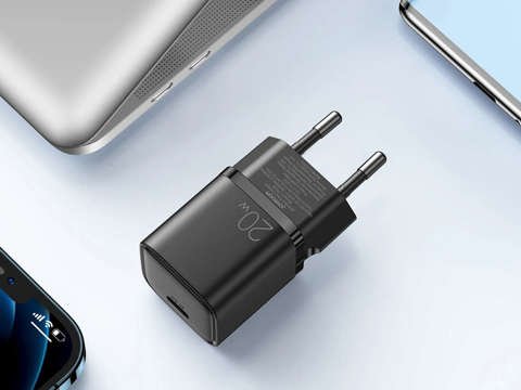 Дорожній зарядний пристрій для Joyroom L-P202 USB-C Type C PD QC3.0 20W