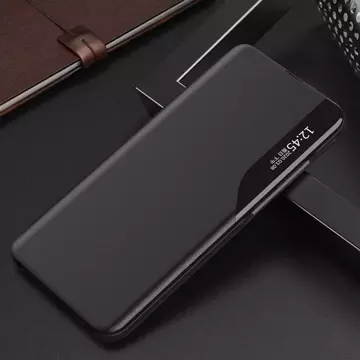 Екошкіра View Case для Samsung Galaxy S23 Plus з відкидною підставкою червоного кольору