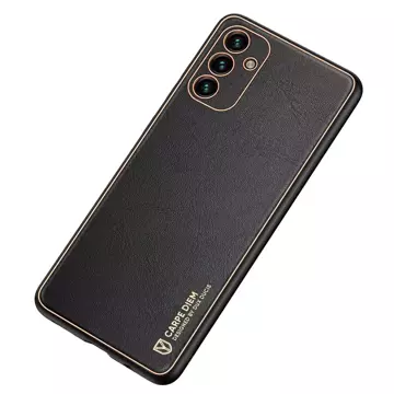 Елегантний чохол Dux Ducis Yolo з екологічної шкіри для Samsung Galaxy A13 5G чорний