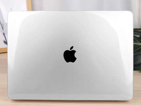 Жорсткий чохол Alogy для Apple MacBook Air 13 M1 2021 Прозорий захисний захисний захисний захисний чохол для клавіатури