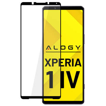 Загартоване скло для Alogy Full Glue case friendly для Sony Xperia 1 IV Black