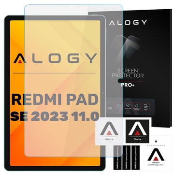 Загартоване скло для Xiaomi Redmi Pad SE 11.0" 2023 для екрану планшета Alogy Screen Protector Pro 9H