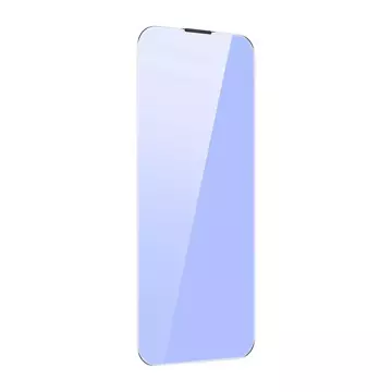 Загартоване скло з синім світлофільтром Baseus 0,4 мм для iPhone 14 Plus/13 Pro Max