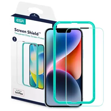 Загартоване скло ESR Screen Shield для Apple iPhone 13 Pro Max / 14 Plus Clear