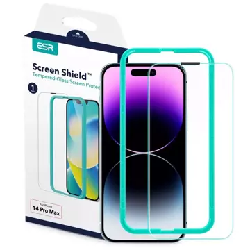 Загартоване скло ESR Screen Shield для Apple iPhone 14 Pro Max Clear