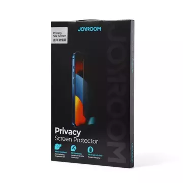 Загартоване скло Joyroom Knight 2.5D Privacy TG для iPhone 14 Pro Max з антишпигунським фільтром, повний екран із прозорою рамкою (JR-P04)