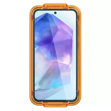 Загартоване скло Spigen Alm Glas.tR 2 шт. для Samsung Galaxy A55 5G Clear