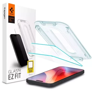 Загартоване скло Spigen Glas.Tr "Ez Fit" 2 шт. для iPhone 16 Pro Max