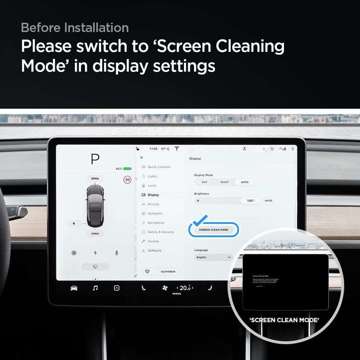 Загартоване скло Spigen Glas.tR "EZ FIT" для екрану для Tesla Model Y / 3