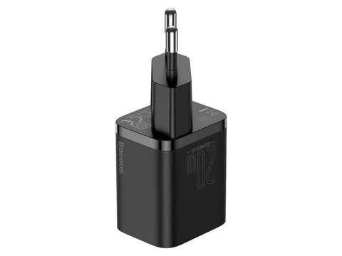 Зарядний пристрій Baseus Super Si Quick Charger 1C 20W Black