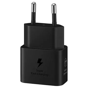 Зарядний пристрій Samsung EP-T2510NBEGEU 25W SFC USB-C GaN - чорний