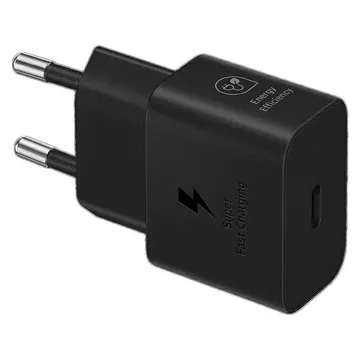 Зарядний пристрій Samsung EP-T2510NBEGEU 25W SFC USB-C GaN - чорний