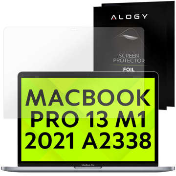 Захисна плівка для ноутбука Alogy для Apple Macbook Pro 13 M1 2021 A2338 для екрану