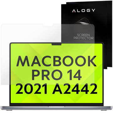 Захисна плівка для ноутбука Alogy для Apple Macbook Pro 14 2021 A2442 для екрану