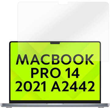 Захисна плівка для ноутбука Alogy для Apple Macbook Pro 14 2021 A2442 для екрану